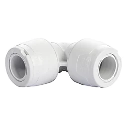 Hep2O Plastic Push-Fit Equal 90° Keyless Elbow 15mm - Image 3